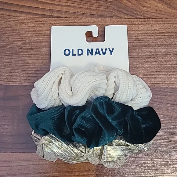 Old Navy Scrunchies Set of 3